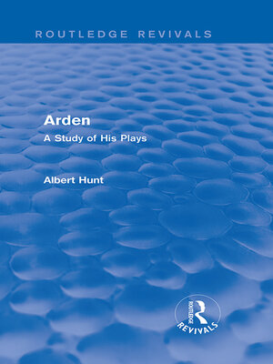 cover image of Arden (Routledge Revivals)